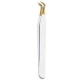 SW-03 90°-Degree Fiber Tip Tweezers for Eyelash Extensions seerbeauty