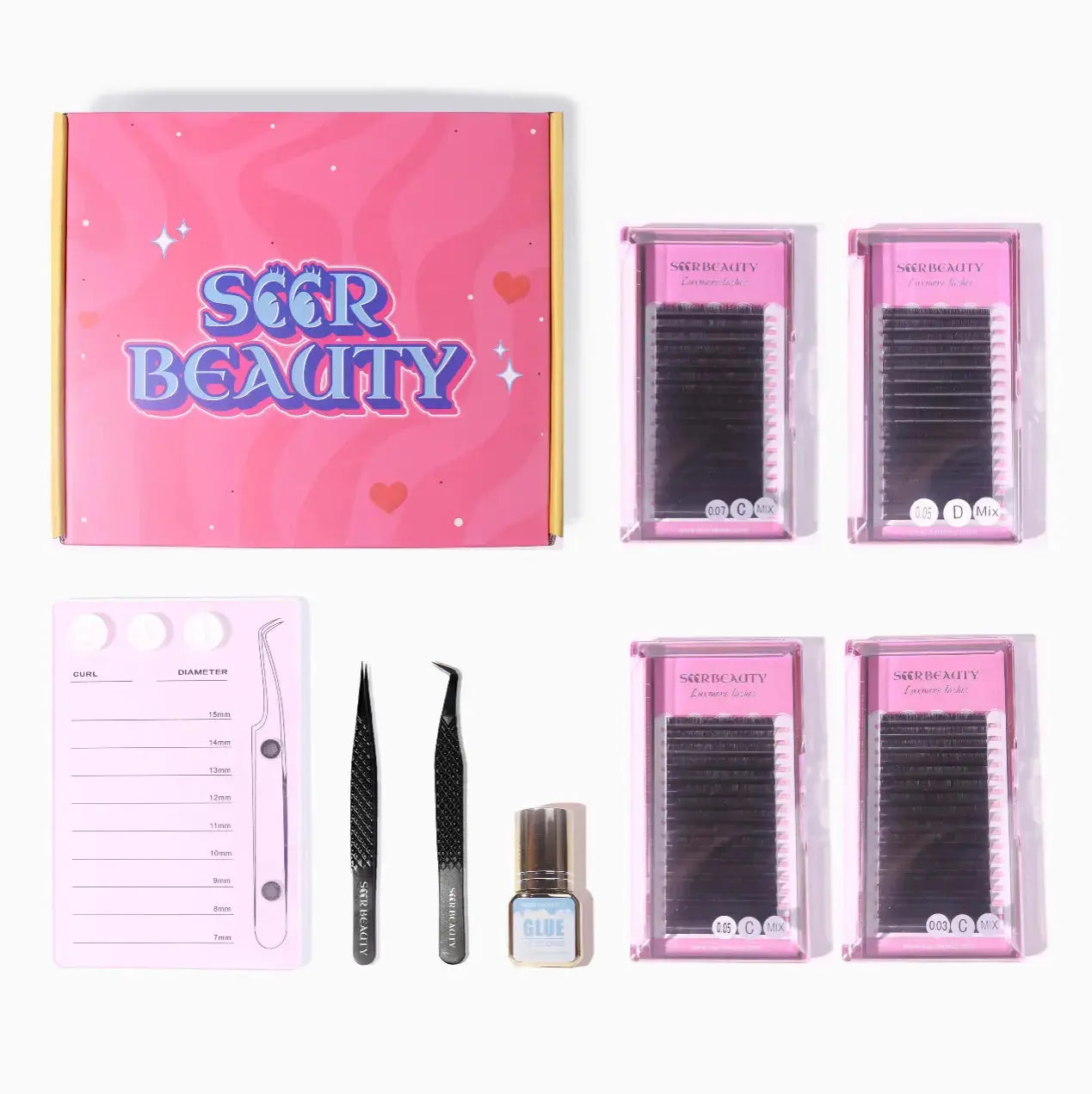 Volume Lash Extension Pro Kit seerbeauty