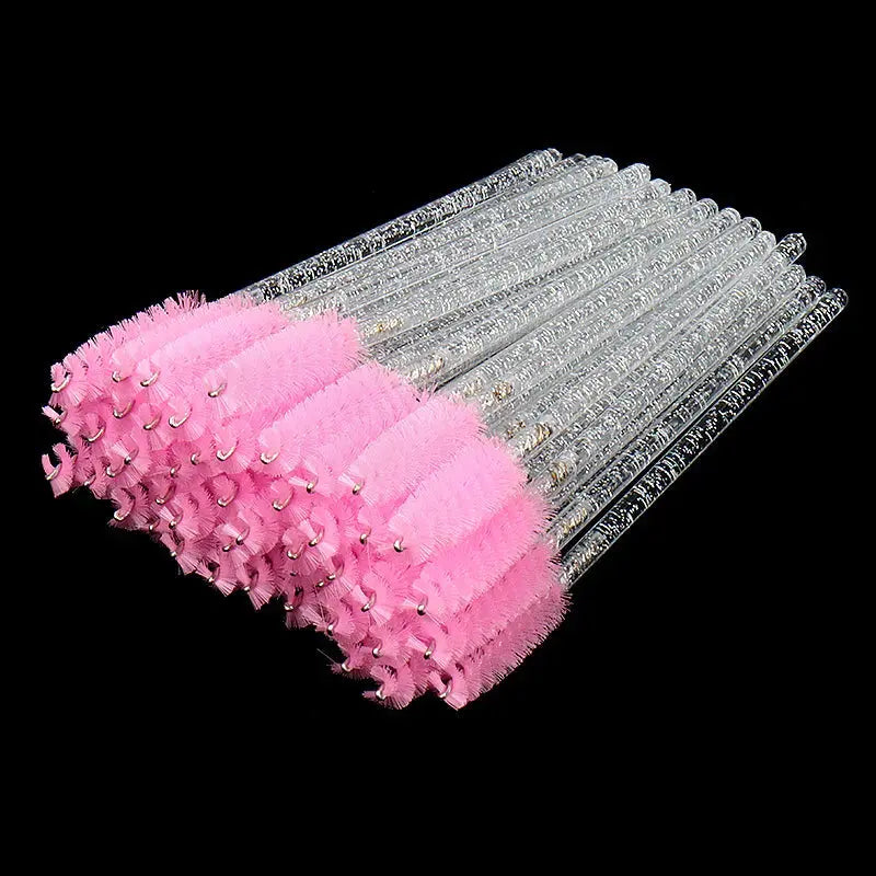 Crystal Rod Mascara Brush 50 Pieces/pack seerbeauty