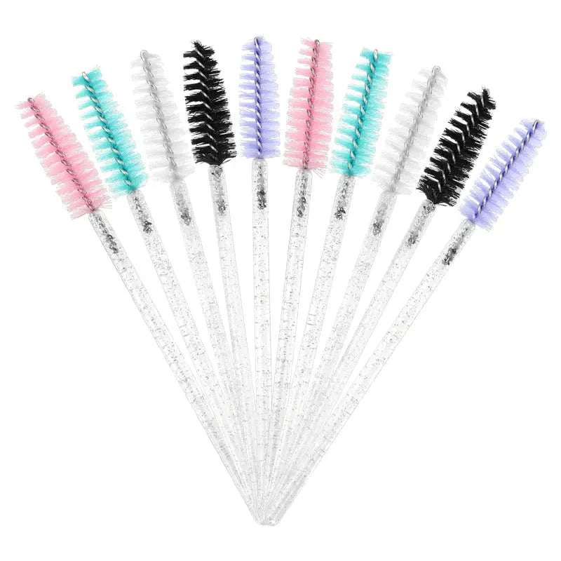 Crystal Rod Mascara Brush 50 Pieces/pack seerbeauty